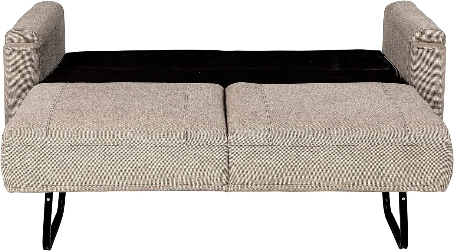 Thomas Payne 68" Norlina RV Tri-Fold Sofa with Woven Fabric, Couch-to-Bed Conversion, Removeable Back, Easy Installation for Travel Trailers, 5th Wheels and Motorhomes - 2020128771