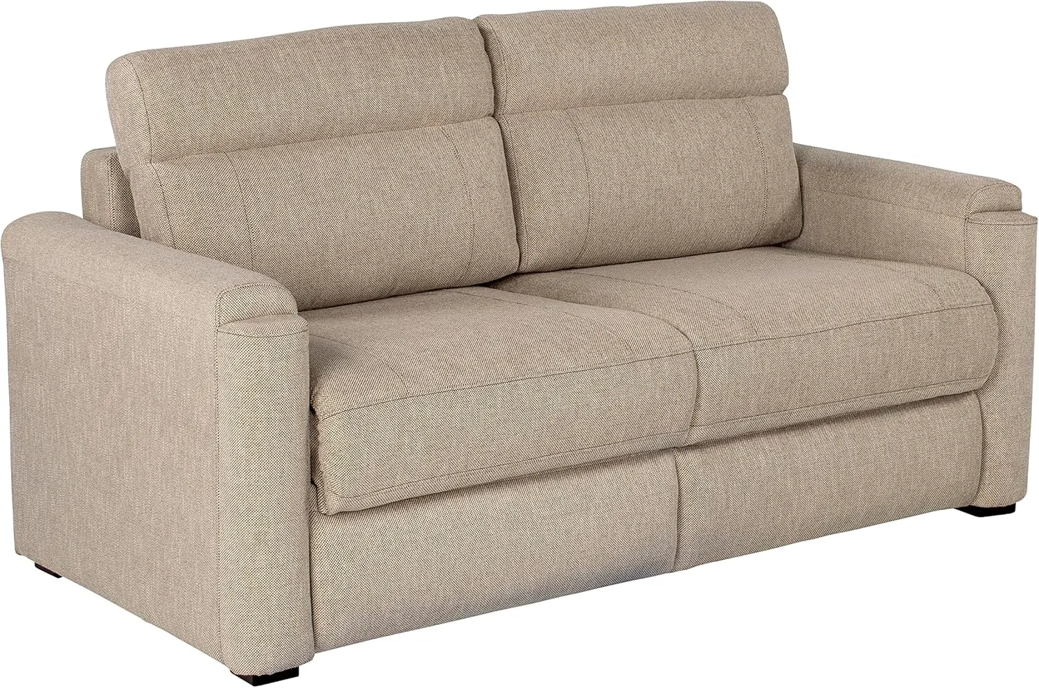 Thomas Payne 68" Norlina RV Tri-Fold Sofa with Woven Fabric, Couch-to-Bed Conversion, Removeable Back, Easy Installation for Travel Trailers, 5th Wheels and Motorhomes - 2020128771