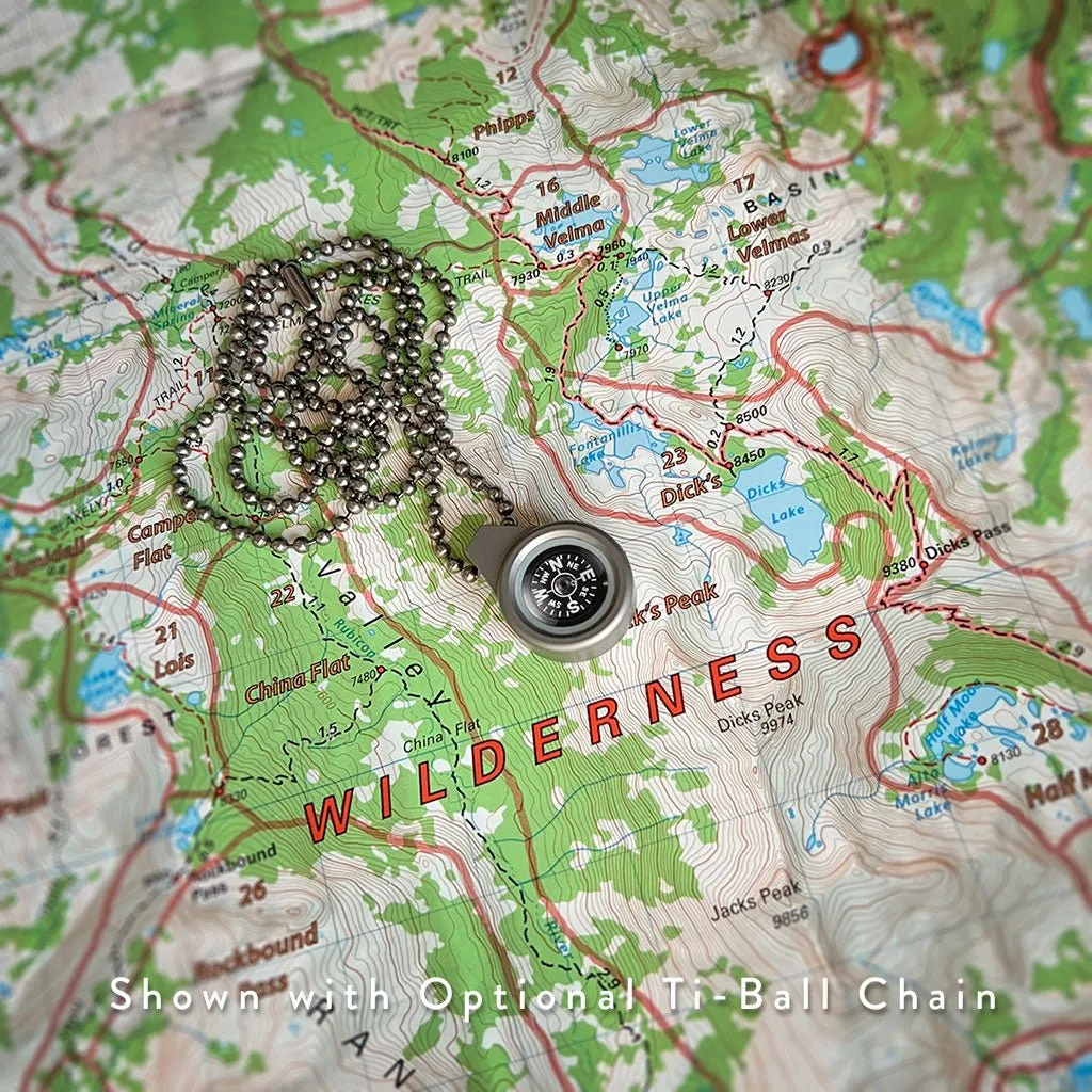 Ti-Compass Pendant