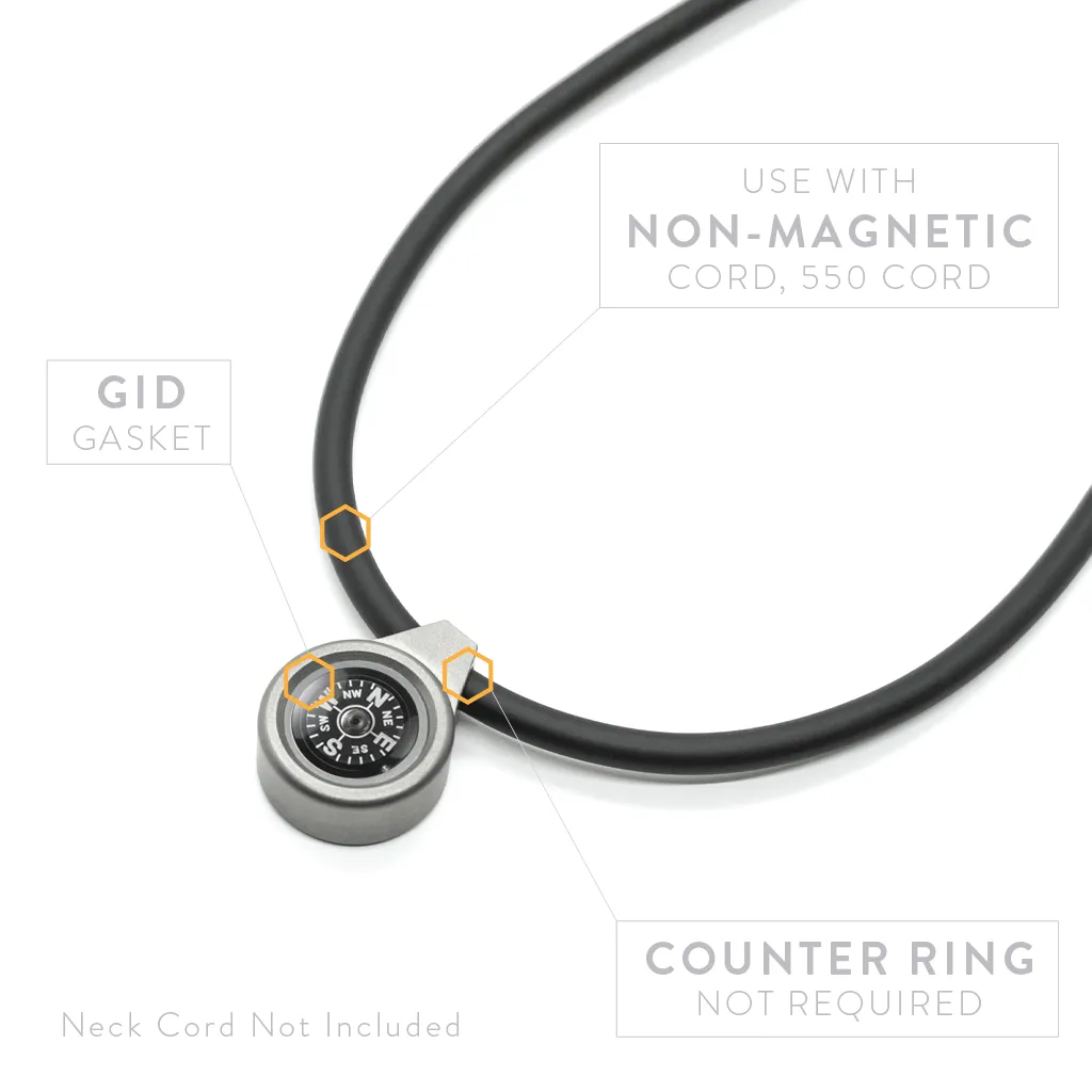 Ti-Compass Pendant