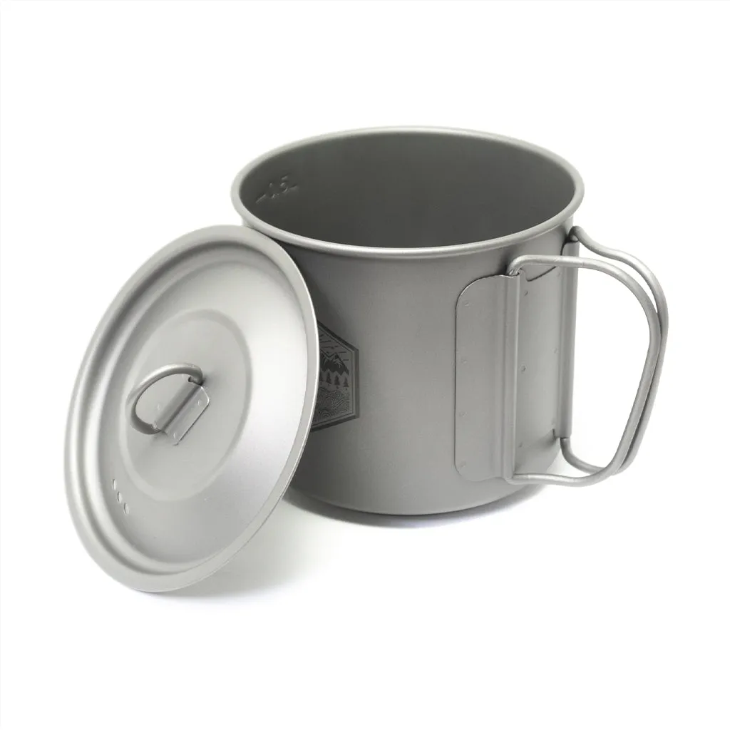 Ti-Line 600ML Mini Pot-Mug with Lid