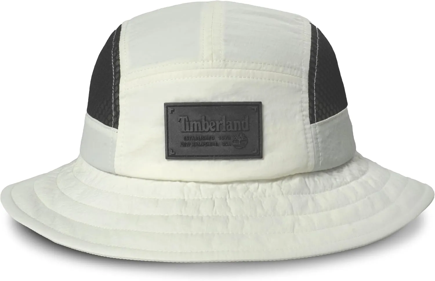 Timberland Mesh Panel Kids Boys Bucket Hat, One Size, Adjustable Chin Cord, Wide Brim Sun Hat for Outdoor Adventures