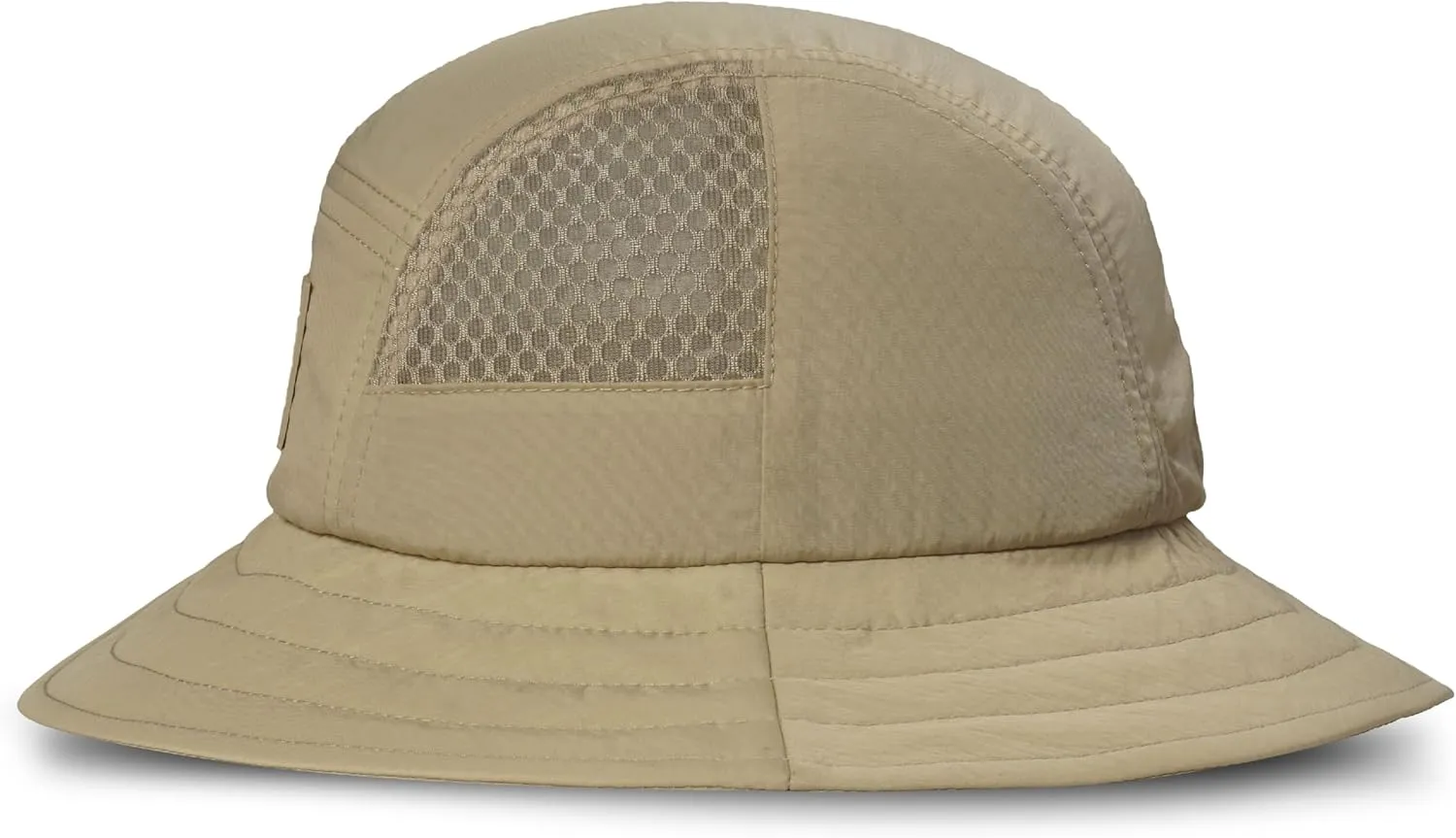 Timberland Mesh Panel Kids Boys Bucket Hat, One Size, Adjustable Chin Cord, Wide Brim Sun Hat for Outdoor Adventures