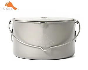 Titanium Outdoor Camping Hanging Pot