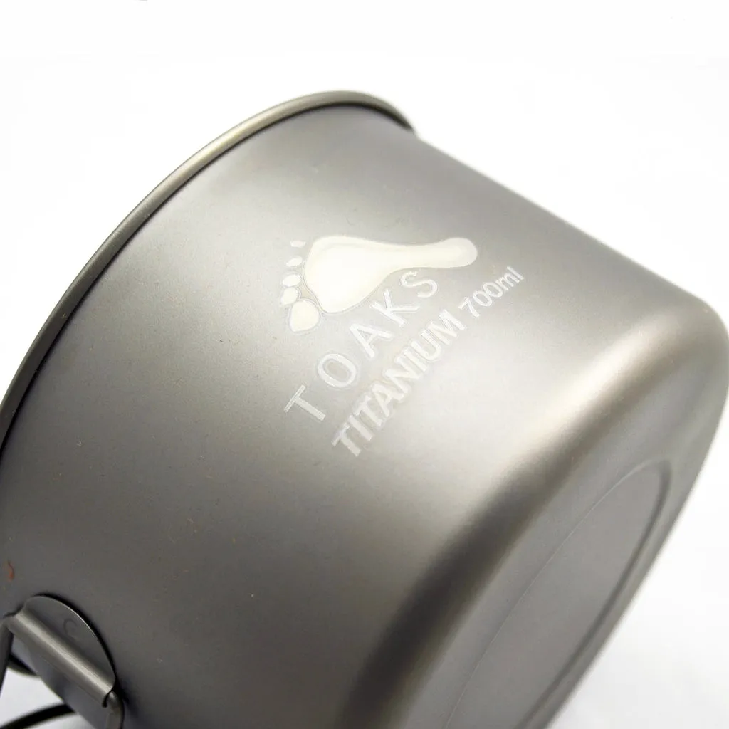 Toaks Light Titanium Ultralight Pot 700ml