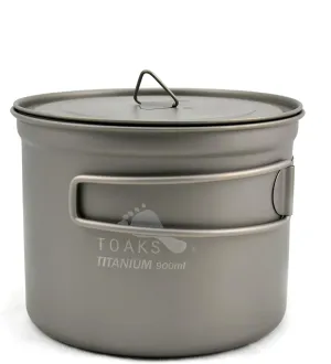 TOAKS Titanium 900ml Pot with 115mm Diameter