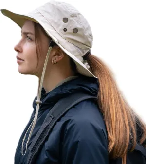 TOP-EX M/L/XL/XXL Ponytail Rain-Proof UV50  Sun Hat Cooling Mesh Lining Unisex