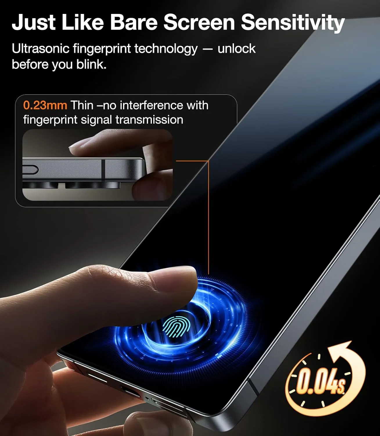 TORRAS for Samsung Galaxy S25 Ultra Screen Protector 9H  Military-Grade Shatterproof Tempered Glass 2 Pack - Anti-Scratch, Bubble-Free Full Coverage, Easy One-Pull Installation with Alignment Kit