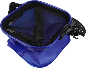 TOYANDONA Collapsible Fishing Bucket Square Bait Bucket Portable Live Fish Container Window Cleaning Equipment