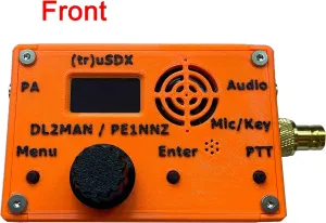 tr usdx transceiver 5-Band usdx Multimode QRP Assembled with case by PE1NNZ and DL2MAN