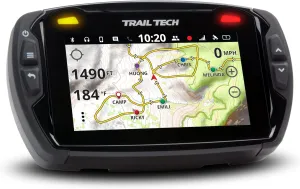 Trail Tech Voyager Pro 922-125 UTV GPS 4-inch Touch Screen, Fits All, Black, Universal utv