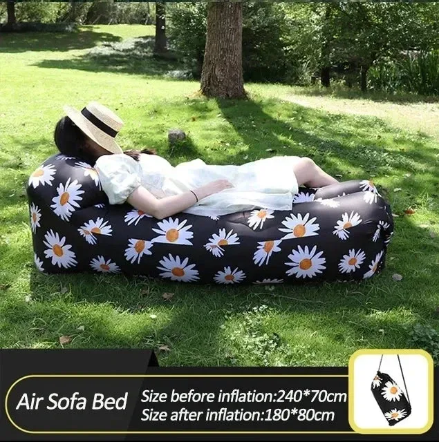 Trendy Outdoor Fast Inflatable Air Sofa Bed