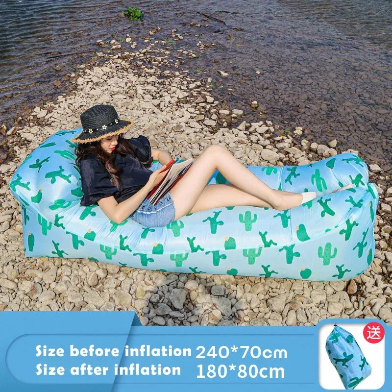 Trendy Outdoor Fast Inflatable Air Sofa Bed