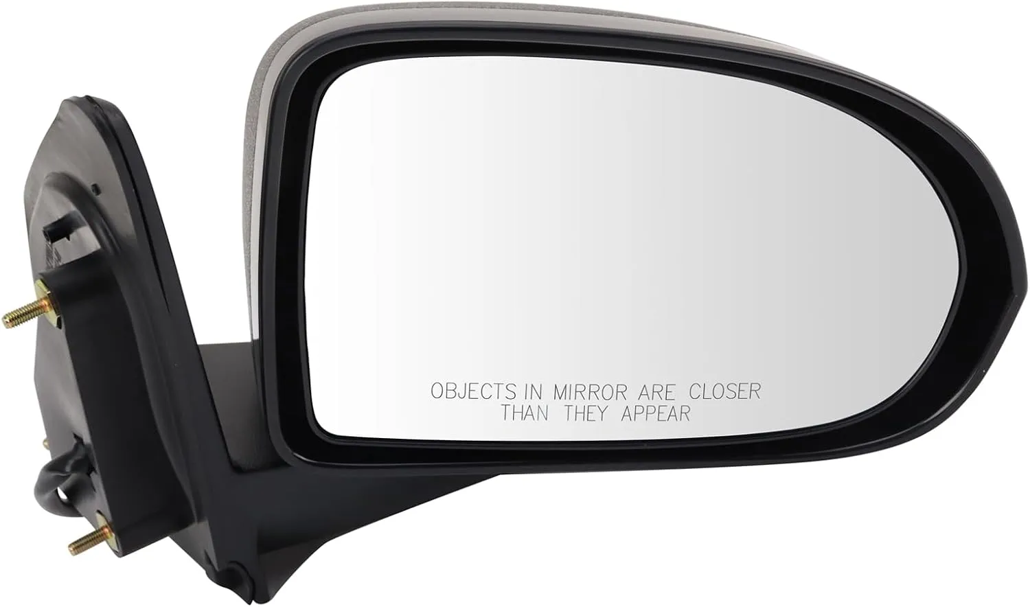 TRQ Right Mirror Power without Heat Passenger Side Compatible with 2007-2012 Jeep Compass CH1321263