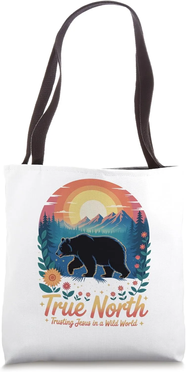 True North VBS 2025 Trusting Jesus Christian Camp Tote Bag