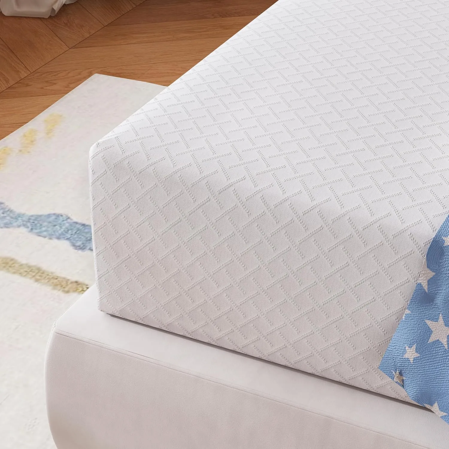 Twin Mattress 8 Inch Green Tea Memory Foam Mattress for Cool Sleep & Pressure Relief, CertiPUR-US Certified Medium Mattresses in a Box, 38"×75"×8"
