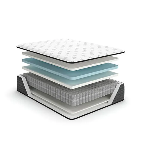 Ultra Luxury Firm Tight Top with Memory Foam King Mattress