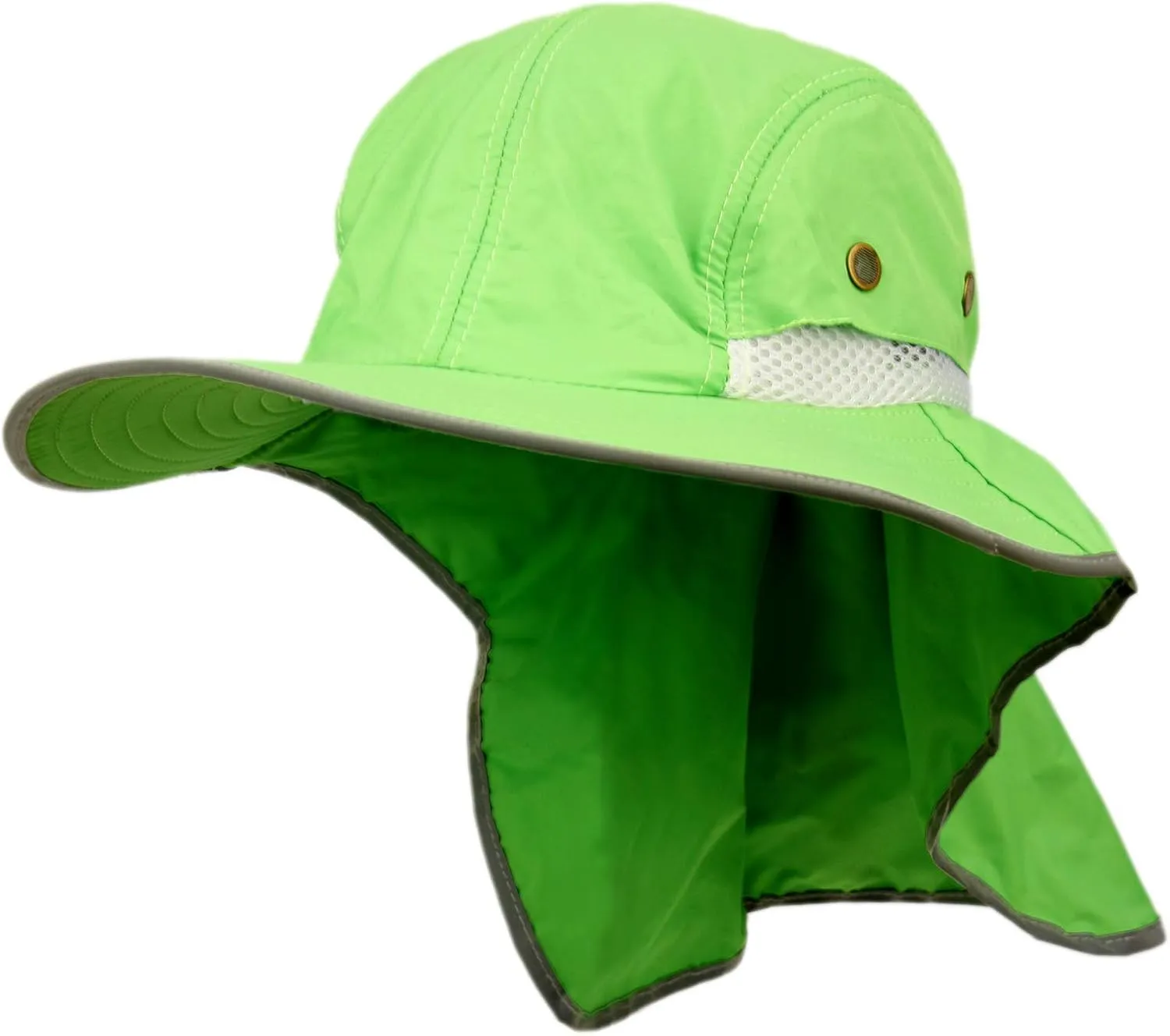 Unisex Safari Sun Bucket Hat with Breathable Mesh Crown