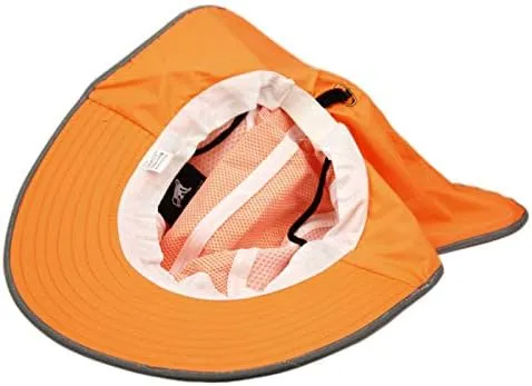 Unisex Safari Sun Bucket Hat with Breathable Mesh Crown