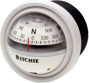 V-57W.2 Explorer Compass Dash Mount - White