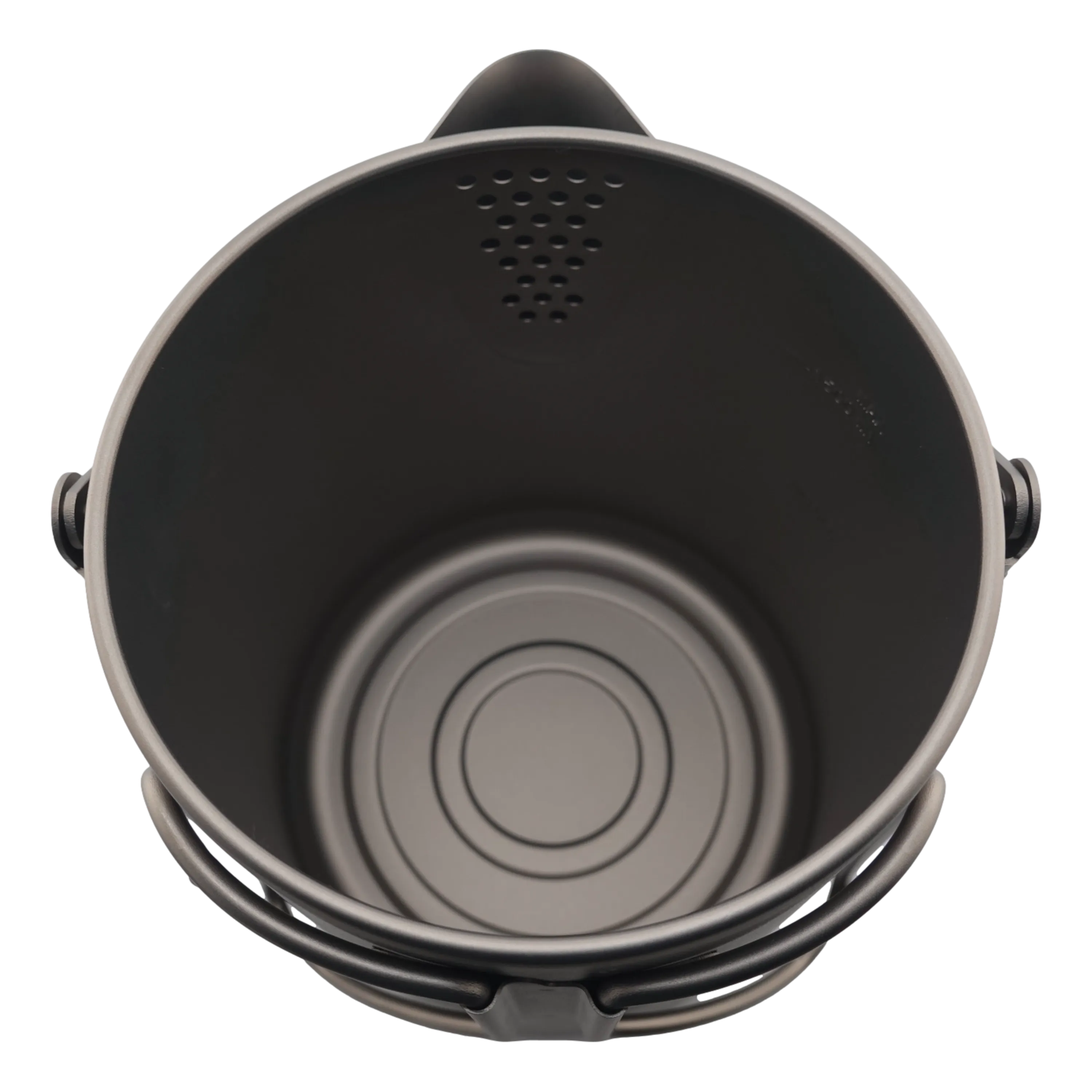 Valtcan Titanium Percolator Coffee Maker Pot 1.5L Filter Brew Ultralight Weight Kettle Camping Kettle 50.7 oz Capacity  395g