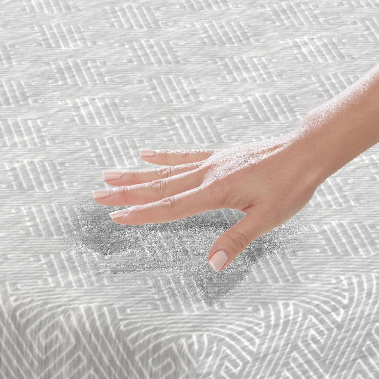 Vibe Heather Grey Gel Memory Foam Mattress, CertiPUR-US and Oeko-TEX Certifed Bed-in-a-Box in Ultra Small Package, 8-Inch, Twin