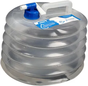 VICASKY Portable Collapsible Water Container Foldable Outdoor Water Tank Sturdy Pe Material for Camping Hiking