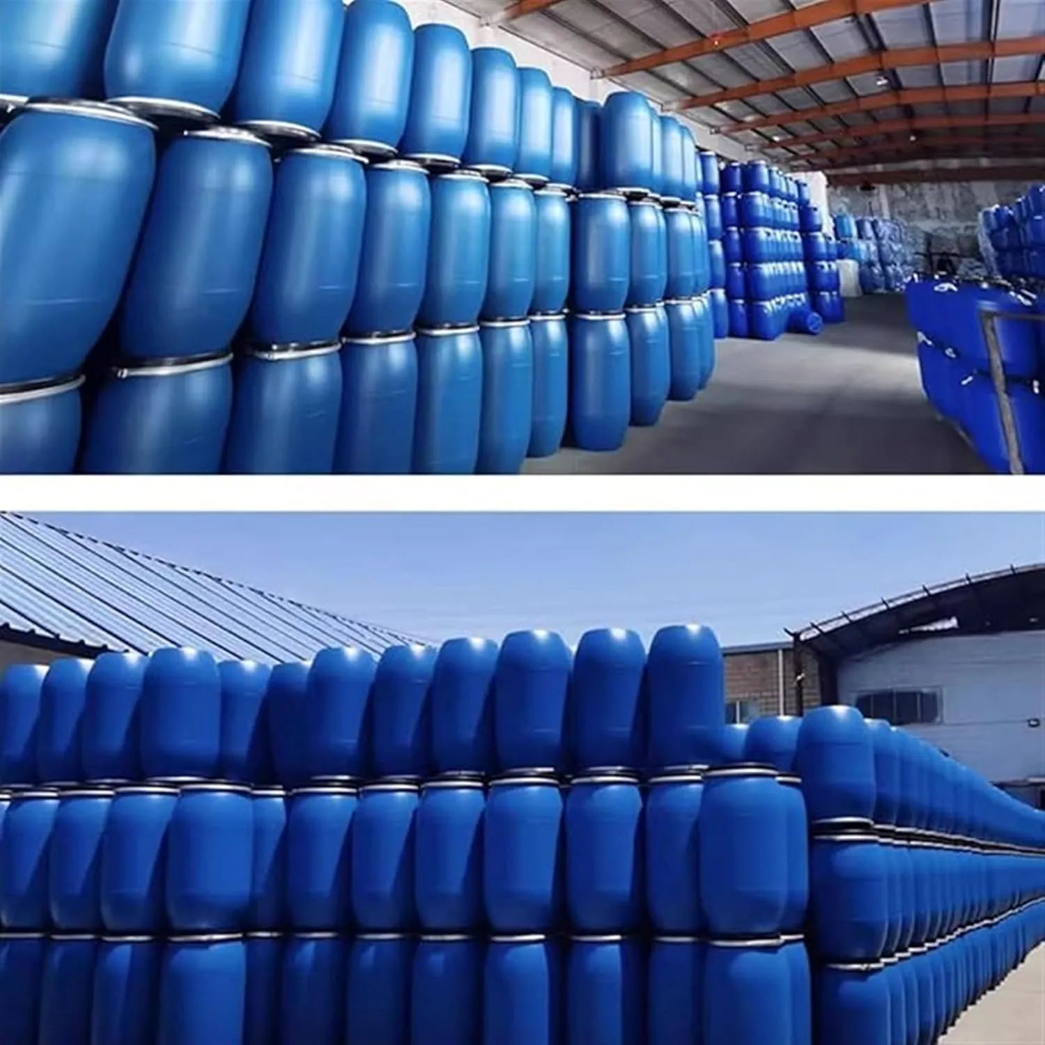 Water Tank 30L/50L/60L/100L/120L/160L/200L Outdoor Travel Camping Water Tank Blue Portable Car Camping Water Tank Food-Grade Plastic Buckets Wash Carrier Equipment Buckets