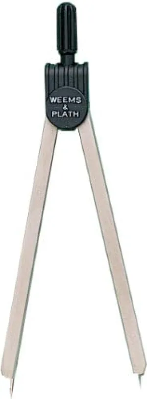 Weems & Plath Marine Navigation Matte Nickel Divider (5-Inch)