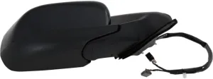 West River Mirrors Passenger Right Side Heated Hand for Jeep for Compass/Limited/North/Sport/Trailhawk 17-21 & Upland 19 21 & High Altitude 19-20 & Altitude 19-21 Paintable JP75ER