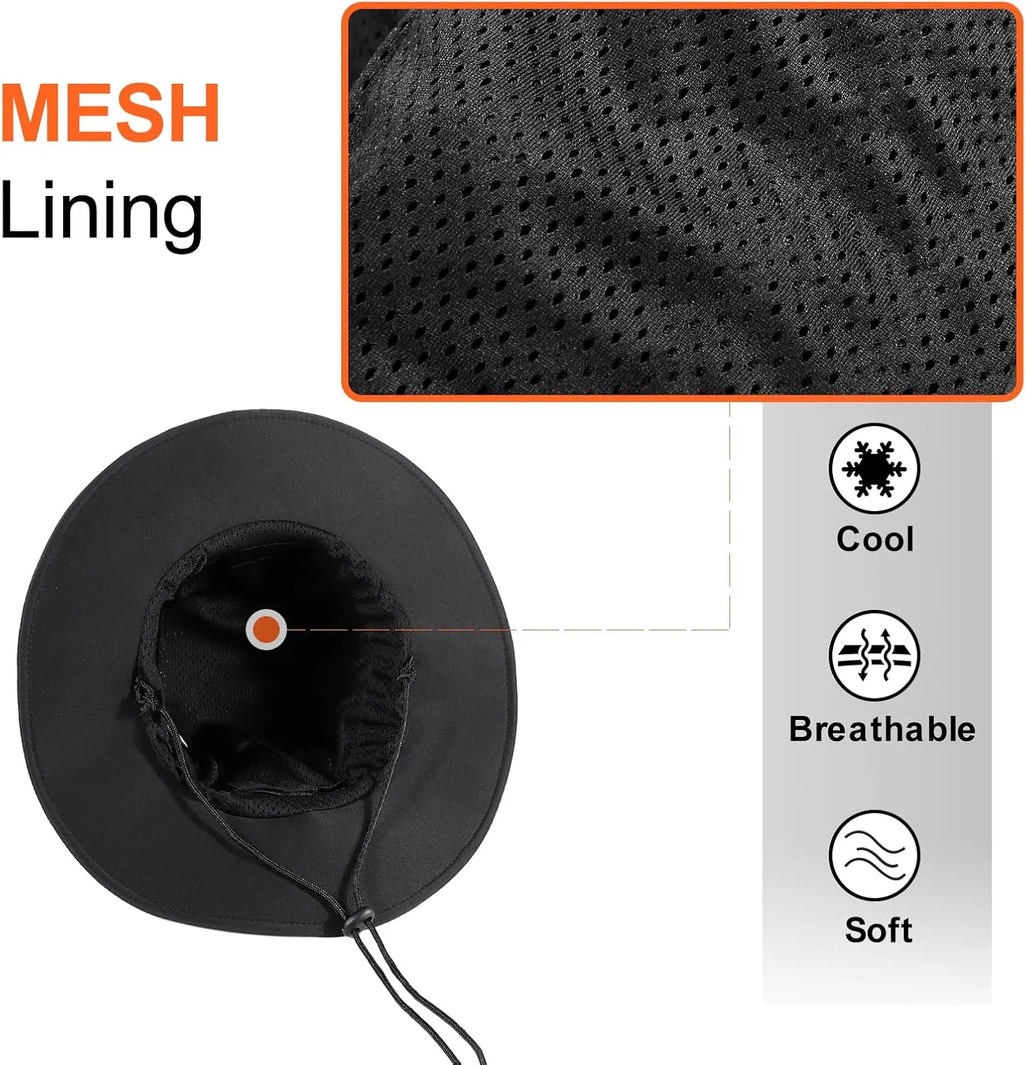 Womens Winter Waterproof Bucket Hat Warm Fleece Lined Rain Hat UPF50  Mens Outdoor Adventure Research Hiking Safari Cap