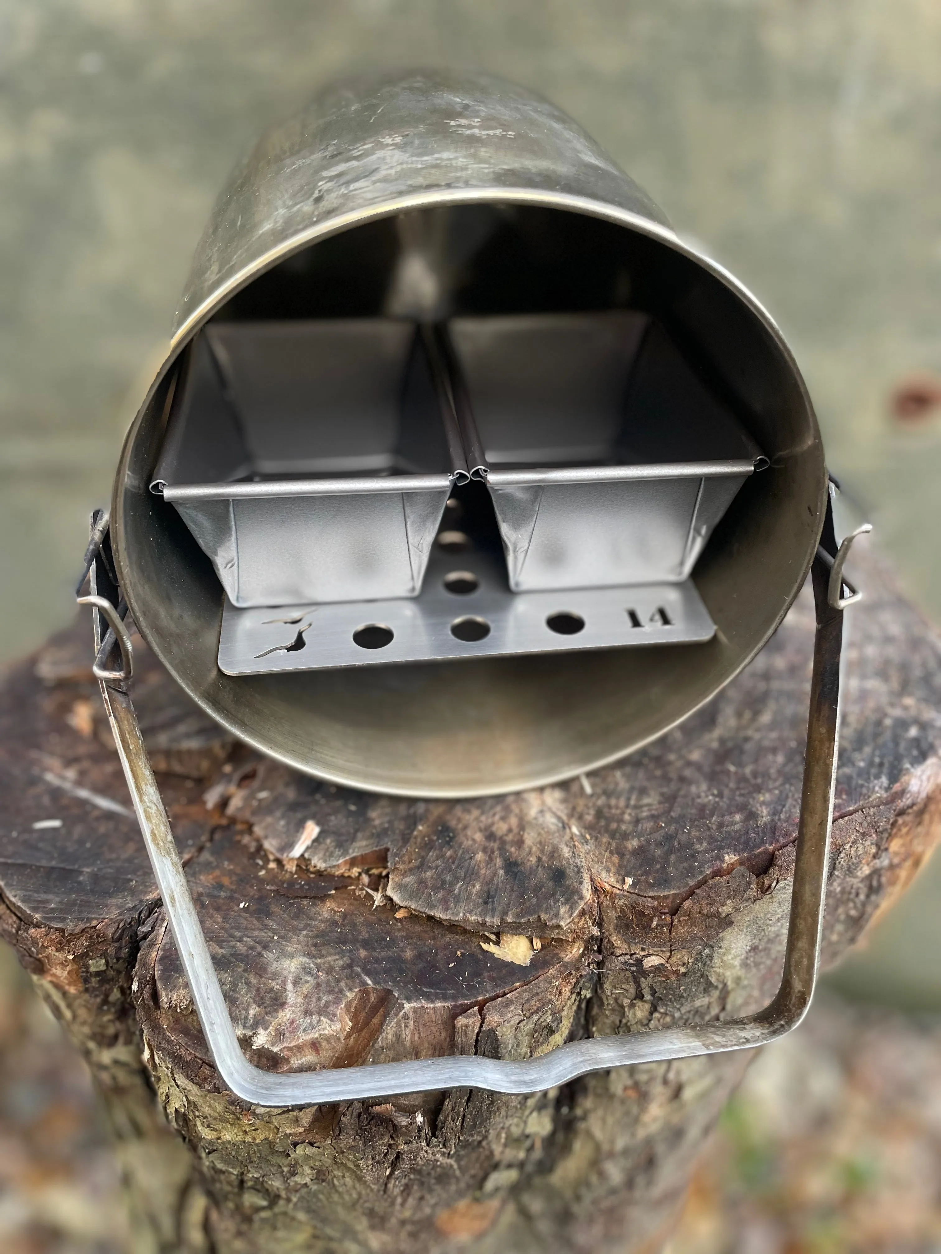 Zebra Billy Can (Looped Handle)
