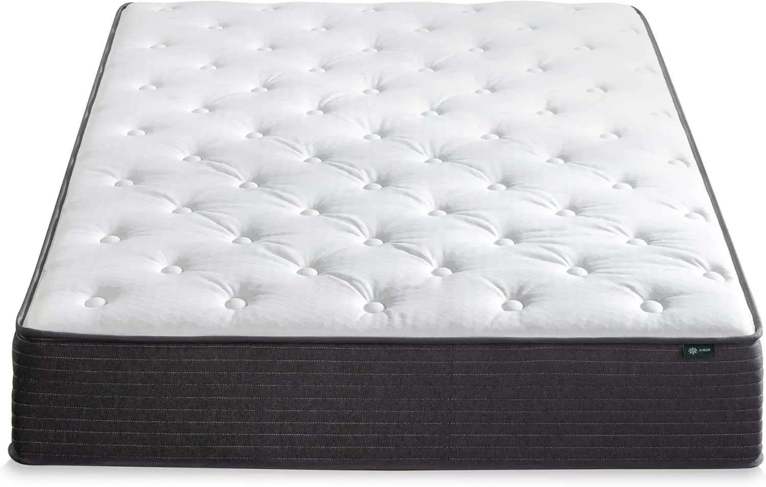 ZINUS 10 Inch Comfort Essential Pocket Spring Hybrid Mattress, Twin, Pressure Relieving Support, CertiPUR-US Certified, Mattress in A Box