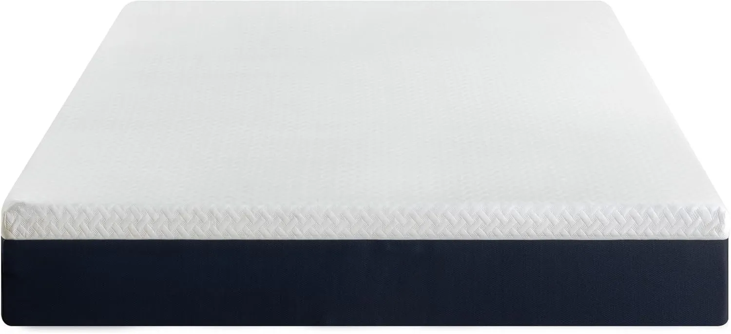 ZINUS 10 Inch Cooling Comfort Hybrid Mattress [New Version], Full, Fiberglass Free, Medium Firm Feel, Motion Isolation, Certified Safe Foams & Fabric, Mattress in A Box