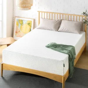 ZINUS 12 Inch Green Tea Essential Memory Foam Mattress, Queen, Mattress in A Box, Affordable Mattress, CertiPUR-US Certified