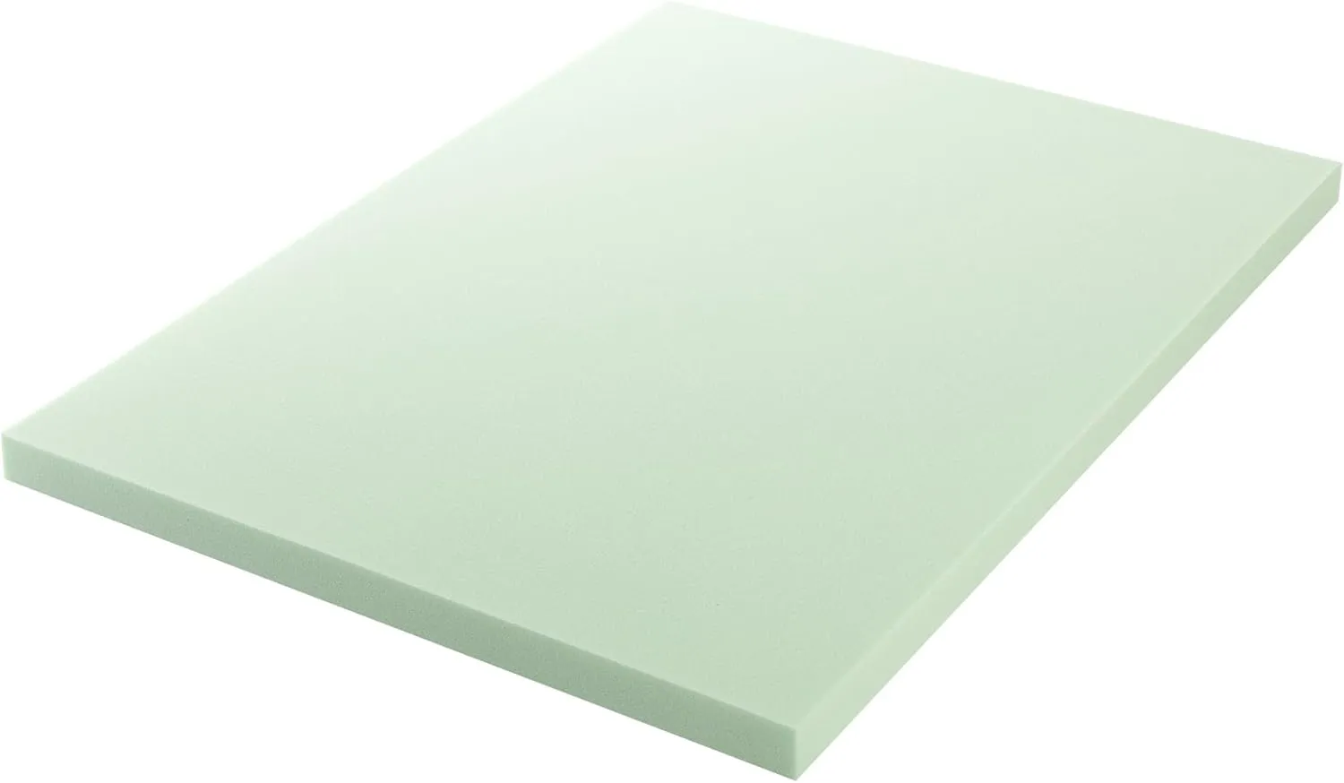 ZINUS 3 Inch Green Tea Memory Foam Mattress Topper, Smaller, More Convenient WonderBox Packaging, Pressure-Relieving Layers, CertiPUR-US Certified, Full