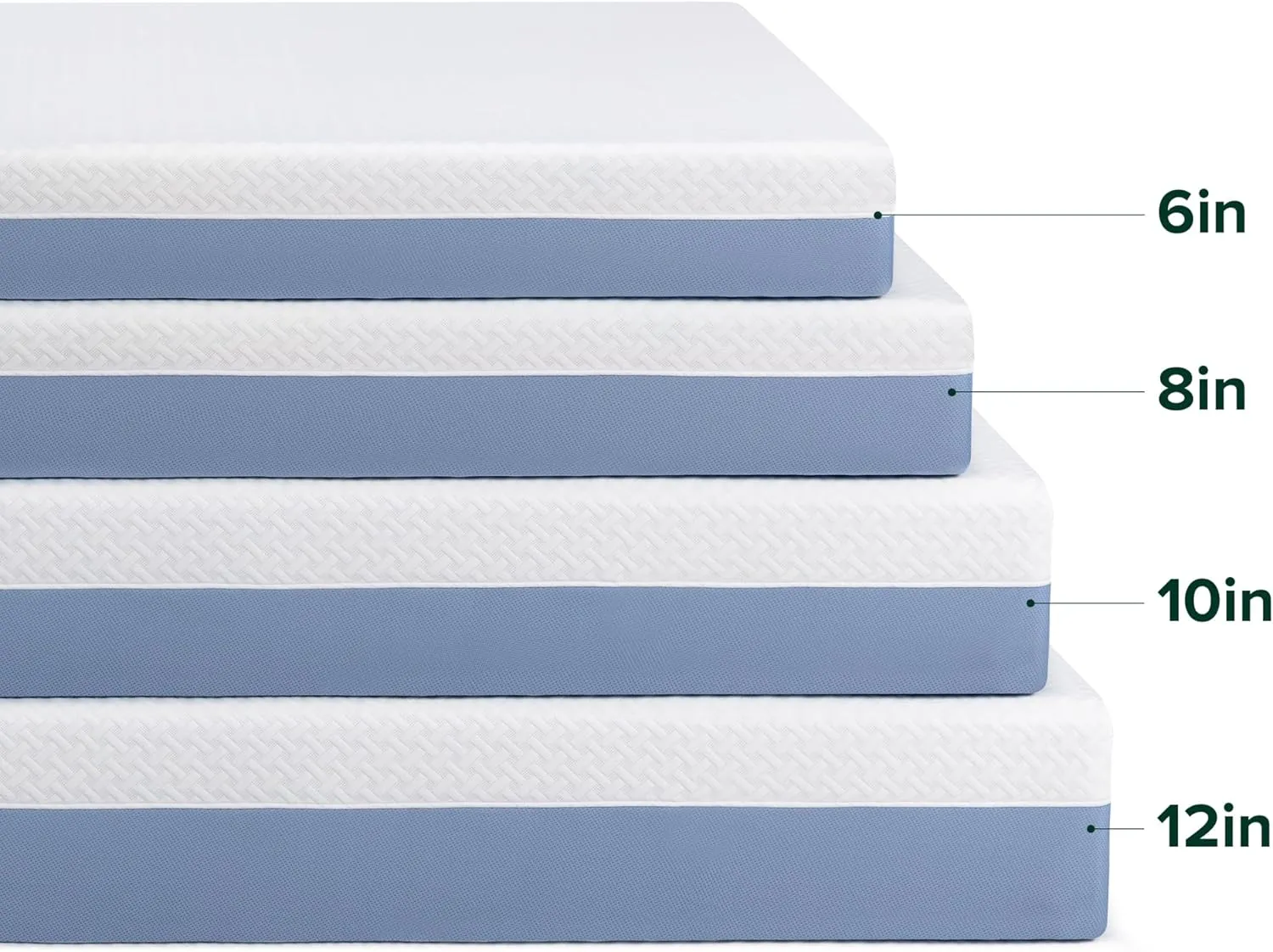 ZINUS 6 Inch Cooling Essential Memory Foam Mattress [New Version], Twin, Fiberglass Free, Medium Feel, Cooling Airflow Memory Foam, Certified Safe Foams & Fabric, Mattress in A Box
